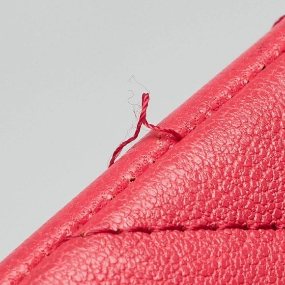 Chanel Dark Pink 2.55 Reissue Chevron Quilted Calfskin Leather 225 Bag - Picture 5 of 13